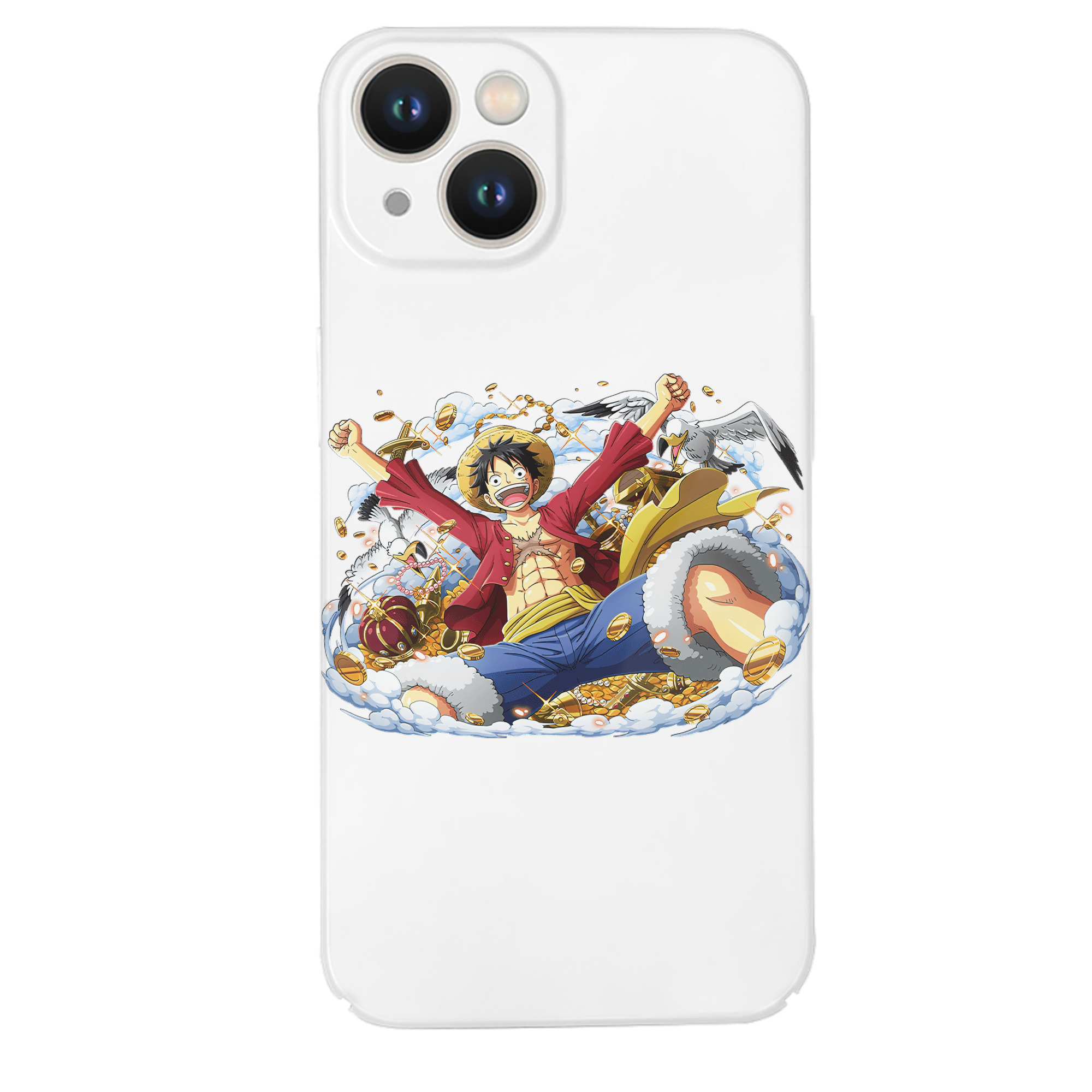 （画像用） ワンピース モンキー・D・ルフィ ONE PIECE Monkey D. Luffy 【iPhone 14シリーズ対応】ハードケース